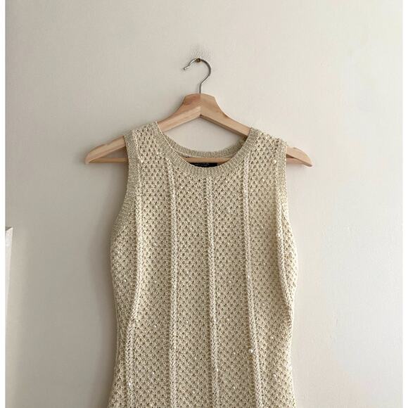 AKIRA Feelin' Sweet Knit Sweater Dress with Pearls Size Small NEW - Picture 6 of 9